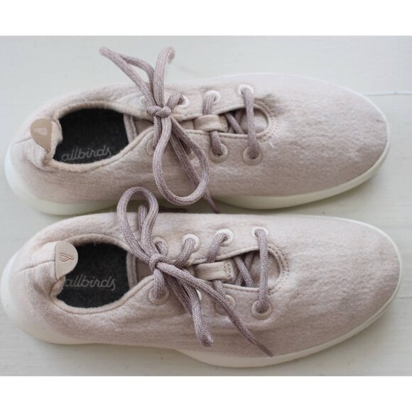 Allbirds - Women's 9 Wool Runner Sneakers - Limited "Tuke French Fry" Blush 9 39 - Picture 1 of 10